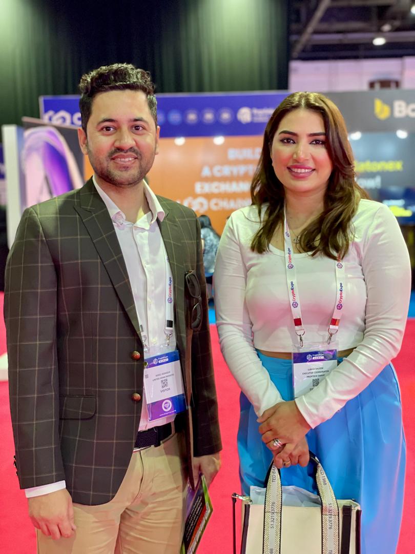 Crypto Expo Dubai floor
